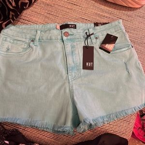 Kut from the Kloth wmns sz 12 mint color frayed shorts